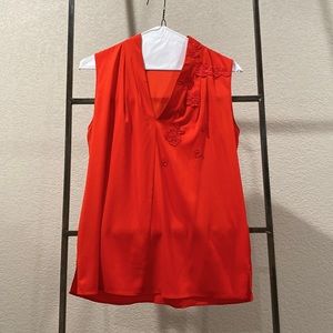 TTAHARI Rose Embellished Tank